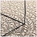 Tappeto ZIZUR Crema 200x290 cm Aspetto Iuta Interni ed Esterni - Foto miniatura 4