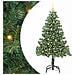 Albero di Natale con 300 LED con supporto Verde 210 cm PVC - Foto miniatura 1