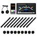 Luci Led Smart Styling Wifi Bluetooth - 9 Strisce, Connettori E Adattatore Ue - Splicing Fai Da Te Black - Foto miniatura 1