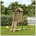 Casetta con Arrampicata in Legno di Pino Impregnato - Foto miniatura 2