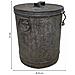 Baule In Metallo Artigianale 29x29x41h Cm - Foto miniatura 4