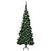 Albero di Natale Artificiale Angolare con 300 LED Verde 180 cm - Foto miniatura 3