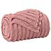 Coperta Rosa 270 x 240 cm Panno - Foto miniatura 1