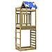 Torre da Gioco Marrone Legno Impregnato Solido - Foto miniatura 1