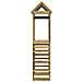 Torre da Gioco Marrone Legno Impregnato Solido - Foto miniatura 3