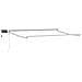 Tenda retrattile manuale con LED Bianco 3 x 2,5 m - Foto miniatura 2