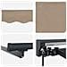 Tenda retrattile manuale Beige 3,5 x 2 m - Foto miniatura 7