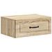 Mobiletto da notte a muro 2 pcs Rovere Sonoma 49 x 34,5 x 20 cm - Foto miniatura 3