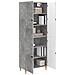 Set di armadi 2 pcs 66 x 34,5 x 90 cm Legno ingegnerizzato - Foto miniatura 2