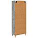 Set di armadi 2 pcs 66 x 34,5 x 90 cm Legno ingegnerizzato - Foto miniatura 6