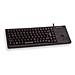 Tastiera con Trackball USB G84-5400LUMDE-2  (Layout Tedesco) Colore Nero - Foto miniatura 1