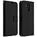 Custodia A Libro Huawei Mate 20 Lite Portacarte Funzione Supporto Nero - Foto miniatura 1