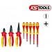 Set Di Pinze E Cacciaviti Isolati Tools Ergotorque Ultimate - 8 Pezzi - 117.1105 - Foto miniatura 1