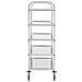 Carrello Da Cucina A 5 Livelli 107x55x147 Cm In Acciaio Inox - Foto miniatura 3