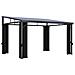 Gazebo con Tenda 405x294x244 cm Antracite - Foto miniatura 1