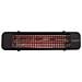 Radiatore Royal Diamond Dark Carbonio Oro Hanging 2500 W Nero - Foto miniatura 9