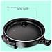 Padella Elettrica Per Paella / pizza, Coperchio Di Vetro, 42cm, 1500w - Foto miniatura 2