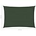 Vela Parasole 160 G / m Verde Scuro 2,5x4,5 M In Hdpe - Foto miniatura 6
