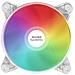 Mars Gaming Mfd Ventola Dual Chroma Rgb Transparent Ultra Silent Da 120mm - Foto miniatura 1