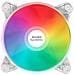 Mars Gaming Mfd Ventola Dual Chroma Rgb Transparent Ultra Silent Da 120mm - Foto miniatura 4