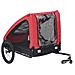 Rimorchio per Animali Domestici Rosso e Nero - Foto miniatura 1