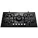 Piano Cottura GOA 7523 / NB a Gas 5 Fuochi Gas 73 cm Colore Nero - Foto miniatura 2