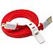 DATACABLE, USB A, Micro-USB B, Maschio / maschio, Dritto, Dritto, Rosso, Bianco - Foto miniatura 1