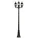 K04120-3p Lanterna Vittoriano Alluminio Filo Elettrico Antiquariato - Foto miniatura 5