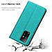Custodia Compatibile Con Oppo A94 5g In Turchese Petrolio - Coperchio Protettiva Con Chiusura Magnetica, Funzione Stand E Tasca Per Le Carte - Foto miniatura 7