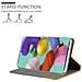 Custodia Compatibile Con Samsung Galaxy A51 5g In Grigio Chiaro Marrone - Coperchio Protettiva Con Chiusura Magnetica, Funzione Stand E Tasca Per Le Carte - Foto miniatura 3