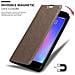 Cadorabo Custodia Compatibile Con Meizu M6 In Bruno Caffè - Coperchio Protettiva Con Chiusura Magnetica, Funzione Stand E Tasca Per Le Carte - Foto miniatura 7