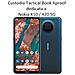 Custodia Originale Book Xproof Flip Case Per Nokia X10 - X20 Black Hawk - Foto miniatura 2