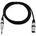 Cavo adattatore Xlr (m) / Jack Mono 2m Bk - Foto miniatura 1