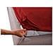 Completo Lenzuola Camper Roulotte 100% Cotone Personalizzabile Tinta Unita Singolo Rosso - Foto miniatura 5