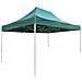 Gazebo Pieghevole In Acciaio E Poliestere Verde 3x4,5 Mt Hope2 - Foto miniatura 1