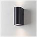 Applique Doppia Luce A Parete Interno Esterno Ip65 Porta Faretto Gu10 Es14n - Foto miniatura 2