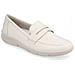 Beige Casual Closed Loafers Mocassino Pelle Scarpe Donna Beige Eu 39, L7455-60 - Foto miniatura 2