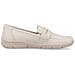 Beige Casual Closed Loafers Mocassino Pelle Scarpe Donna Beige Eu 39, L7455-60 - Foto miniatura 3