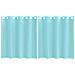 Tende In Voile Con Occhielli 2 Pz Turchese - Foto miniatura 2