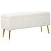 Panca Con Portaoggetti Mf303 - Bianco - Legno - 112x42x50 Cm - Foto miniatura 1