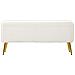 Panca Con Portaoggetti Mf303 - Bianco - Legno - 112x42x50 Cm - Foto miniatura 2