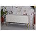 Panca Con Portaoggetti Mf303 - Bianco - Legno - 112x42x50 Cm - Foto miniatura 8