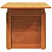 Tavolo Da Giardino Marrone Cera 100x50x75cm Legno Massello Pino - Foto miniatura 5