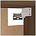 Armadio Rovere Marrone 100x32,5x35 Cm In Legno Ingegnerizzato - Foto miniatura 5