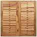 Tavolo da pranzo all'aperto 90x90x74,5 cm in legno massello di acacia - Foto miniatura 7