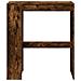 Tavolo Bar con Rastrelliera Rovere 90x40x103,5 cm Multistrato - Foto miniatura 4