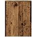 Armadietto da Bagno Stretto con Ruote Rovere Antico Truciolato - Foto miniatura 5