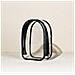 Borsa Portaoggetti Trasparente Multifunzionale Black - Foto miniatura 3