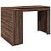 Lusso Casadino -  Scrivania Rovere Marrone 123,5x73,5x75 Cm In Legno Multistrato - Foto miniatura 1