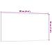 Lavagna Magnetica a Parete Bianca 60x30 cm Vetro Temperato - Foto miniatura 6